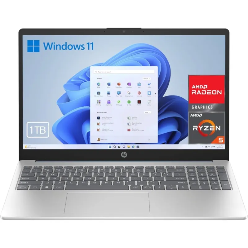 HP 15-fc0237ns Ryzen 5 16GB 1TB SSD - Portátil FHD