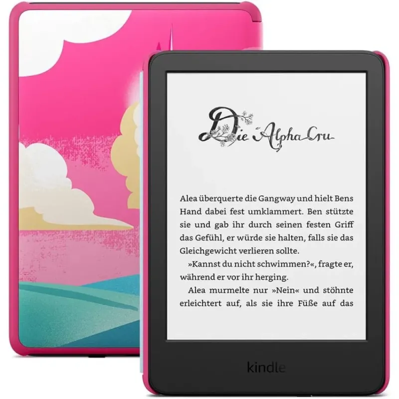 Amazon Kindle Kids 6" HD 300ppp, 16 GB USB-C Diseño Unicorn Valley