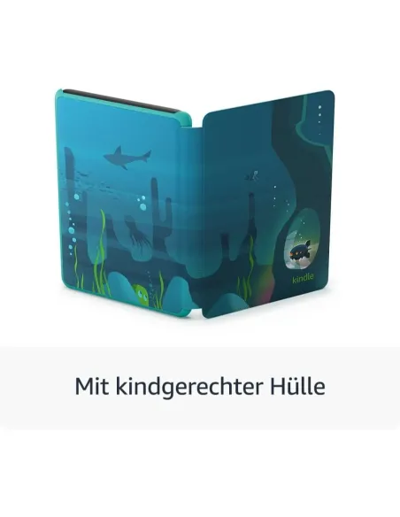 Amazon Kindle Kids 6" HD 300ppp, 16 GB USB-C Diseño Ocean Explorer