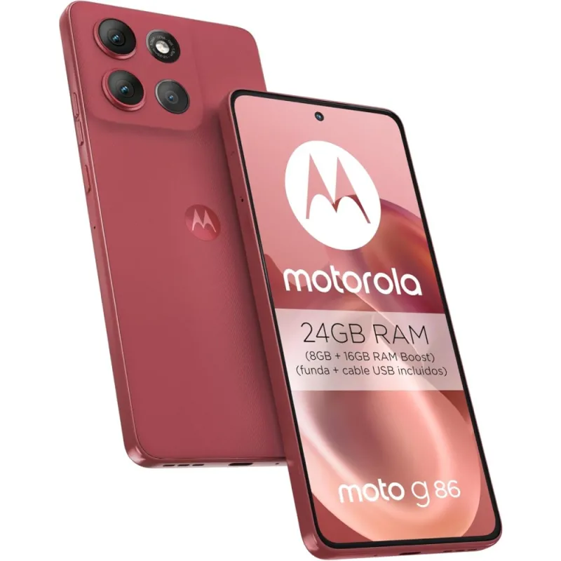 Motorola G86 8/256 Chrysanthemum 5G | Pantalla P-OLED 120Hz