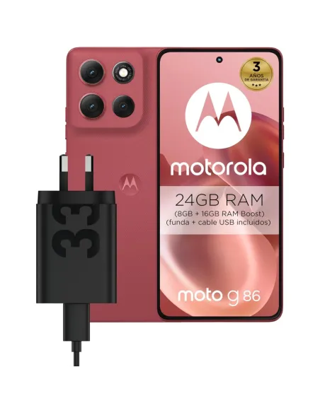 Motorola G86 8/256 Chrysanthemum 5G | Pantalla P-OLED 120Hz