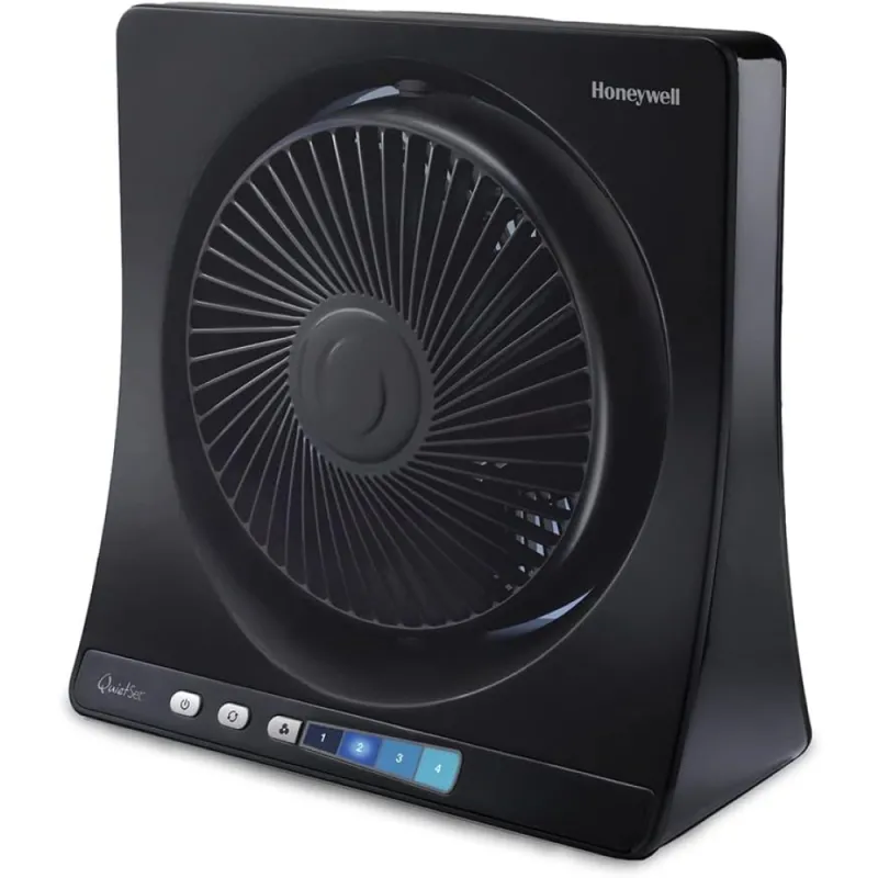 Ventilador de Sobremesa HONEYWELL HT354E, 35 W, 4 velocidades, Negro