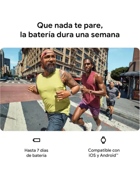 Fitbit Charge 6 Obsidian - Pulsera Actividad GPS Google