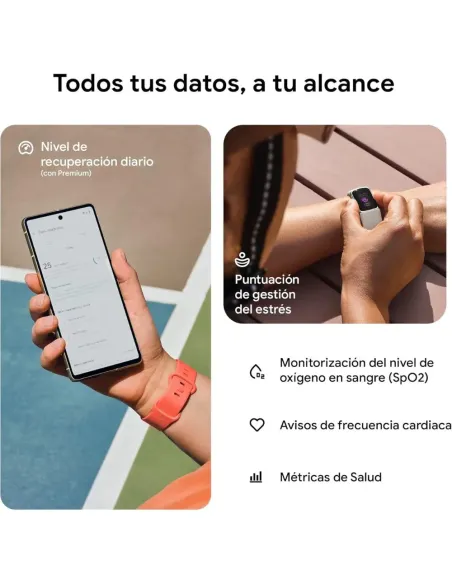 Google Fitbit Charge 6 Coral / Gold