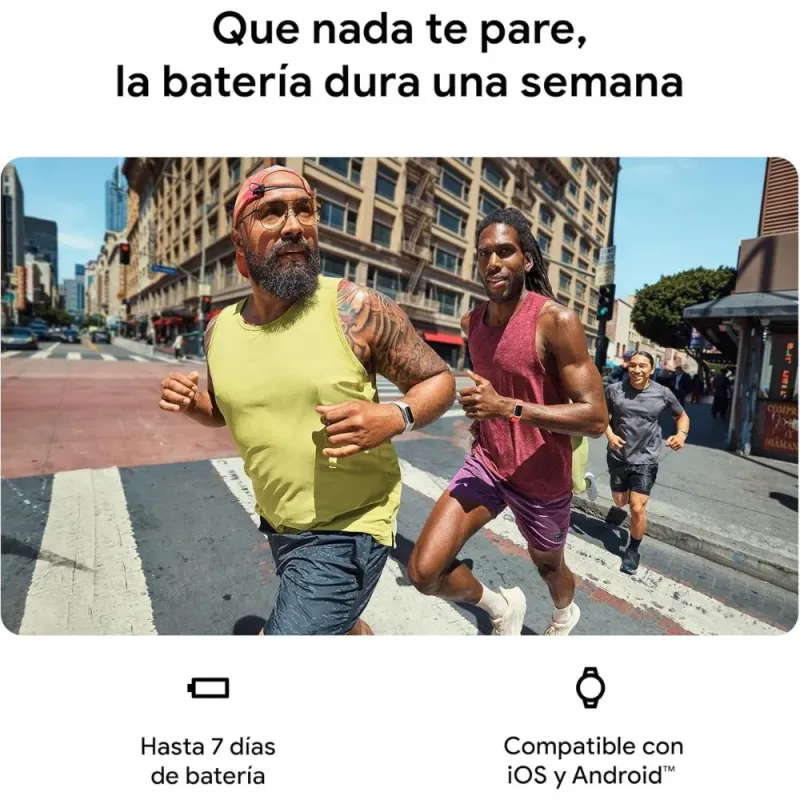 Fitbit Charge 6 Porcelain Silver: Pulsera GPS AMOLED y Google
