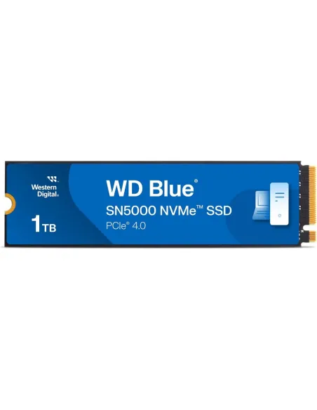 Western Digital Blue SN5000 SSD M.2 NVMe 1TB PCIe Gen4 x4 hasta 5150MB/s