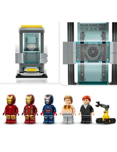 LEGO Iron Man - Sala de Armaduras