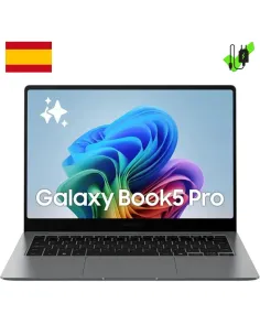 Samsung Galaxy Book5 Pro Ordenador Portátil 14'' Core Ultra 7 16GB/1TB SSD Win11 Gris