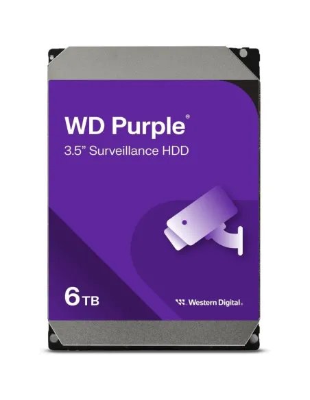 WD62purz 6TB: Disco Duro Vigilancia 24/7 | Western Digital