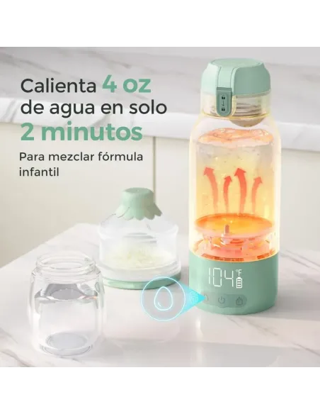 Calentador de leche portátil Momcozy | Calienta en 3-5 minutos