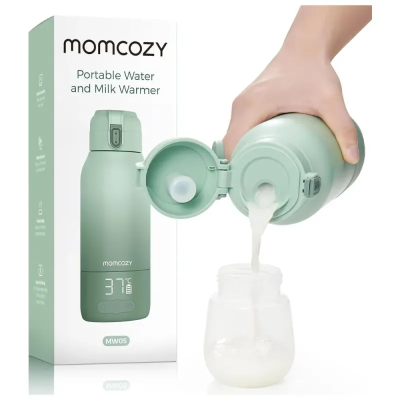 Calentador de leche portátil Momcozy | Calienta en 3-5 minutos