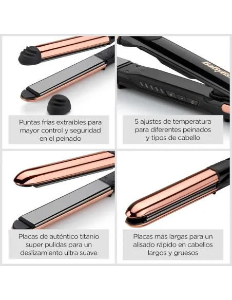 BaByliss Plancha Straight And Curl Brilliance