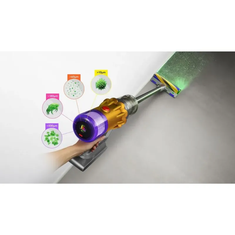 Dyson V12 Detect Slim - Aspiradora sin cable 150 AW potente