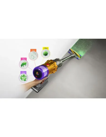 Dyson V12 Detect Slim - Aspiradora sin cable 150 AW potente