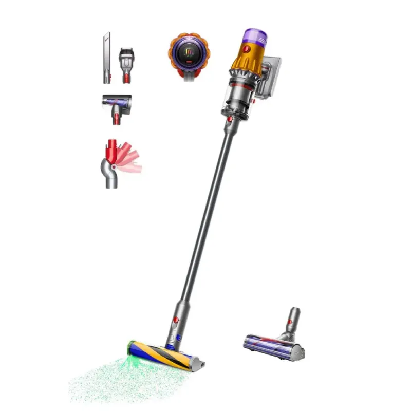 Dyson V12 Detect Slim - Aspiradora sin cable 150 AW potente