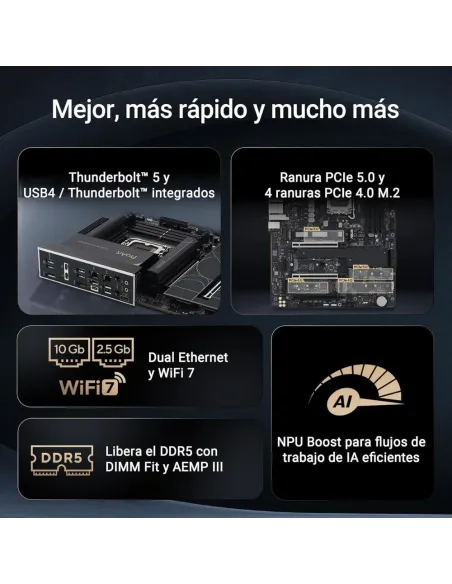 ASUS ProArt Z890-Creator WiFi - Placa Base ATX PCIe 5.0