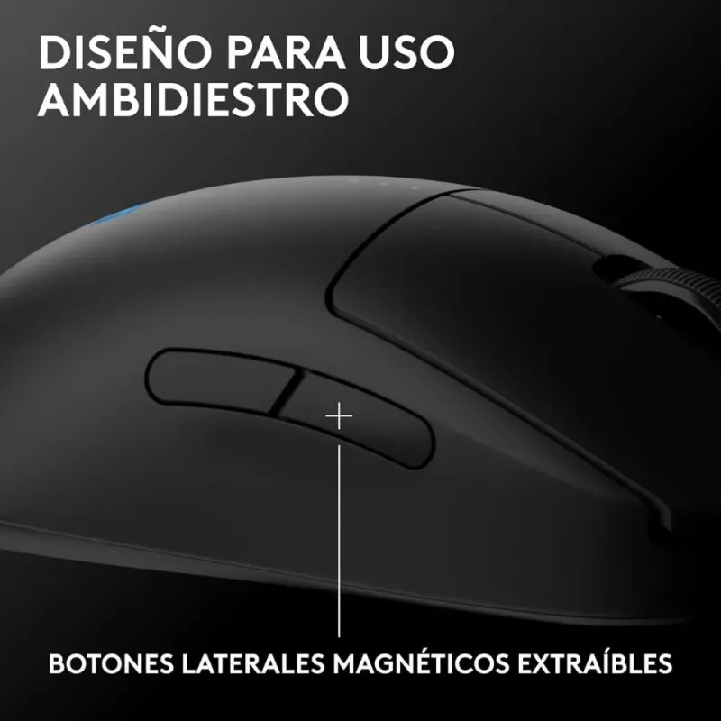 Logitech G Pro 2 Lightspeed, Bluetooth, Inalámbrico, 44.000 ppp, Ambidiestro - Ratón Gaming
