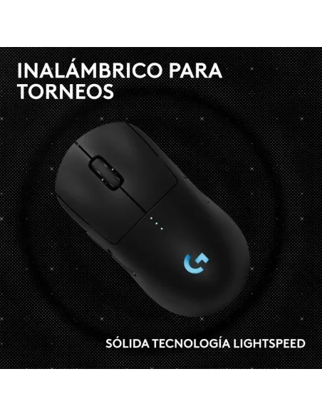 Logitech G Pro 2 Lightspeed, Bluetooth, Inalámbrico, 44.000 ppp, Ambidiestro - Ratón Gaming