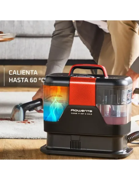 Rowenta Clean It Hot & Cold: aspiradora tapicerías 1150W