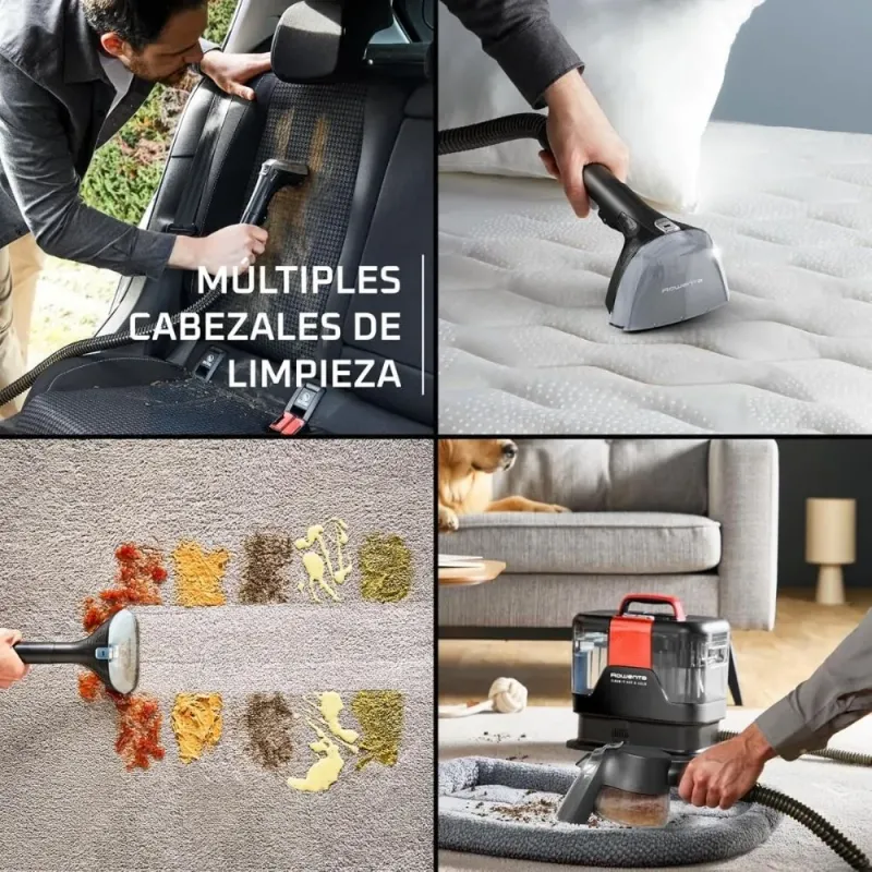 Rowenta Clean It Hot & Cold: aspiradora tapicerías 1150W