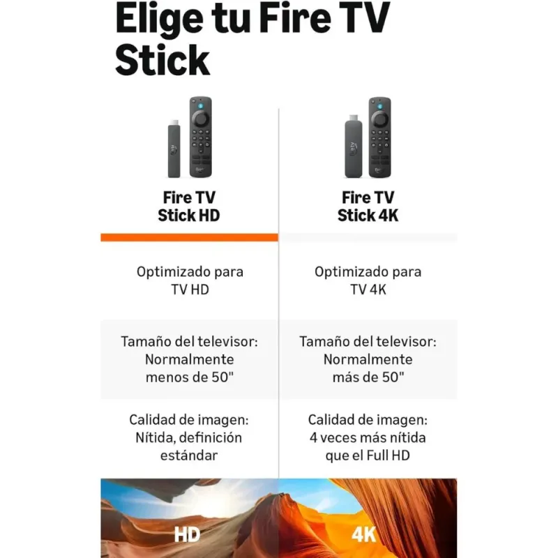 AMAZON FIRE TV STICK HD (ÚLTIMA GENERACIÓN) NEGRO
