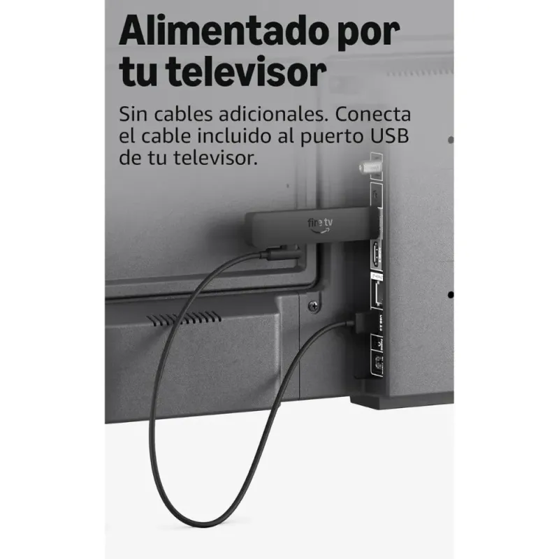 AMAZON FIRE TV STICK HD (ÚLTIMA GENERACIÓN) NEGRO