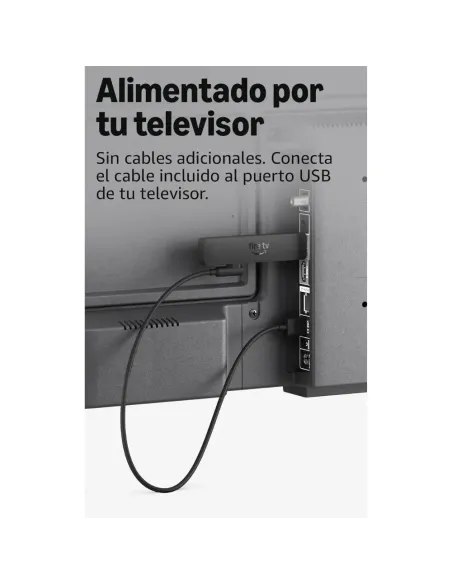 AMAZON FIRE TV STICK HD (ÚLTIMA GENERACIÓN) NEGRO