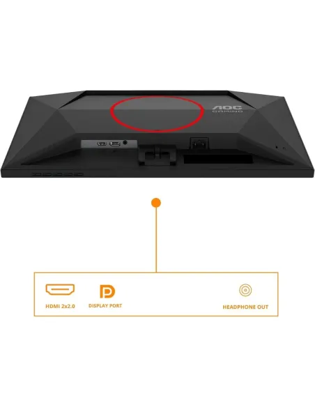 AOC Monitor Gaming 24 Pulgadas 200Hz Panel Fast IPS, 1ms GtG, 24G4HRE