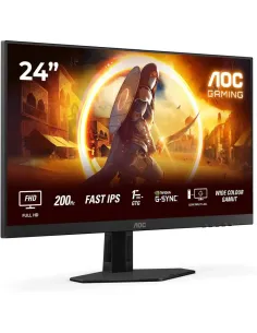 AOC Monitor Gaming 24 Pulgadas 200Hz Panel Fast IPS, 1ms GtG, 24G4HRE