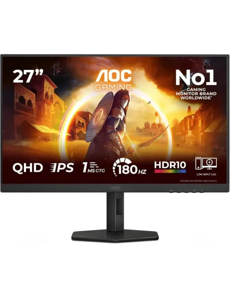 AOC Gaming Q27G4XF 27', 180Hz, 2560x1440, IPS