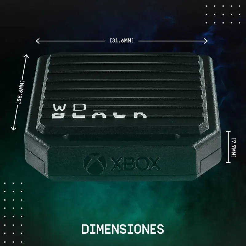 Western Digital WD_BLACK C50 512GB Tarjeta de expansión para Xbox Serie X|S Plug-and-Stay