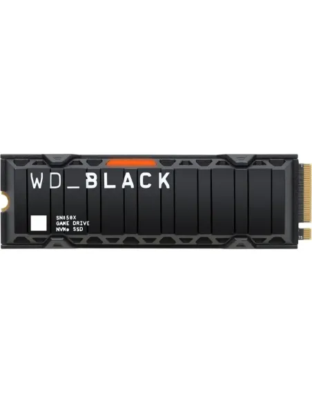 WD Black SN850X SSD M.2 NVMe 1TB PCIe Gen4 Disco Duro Sólido Interno Gaming 7300MB/s con Disipador