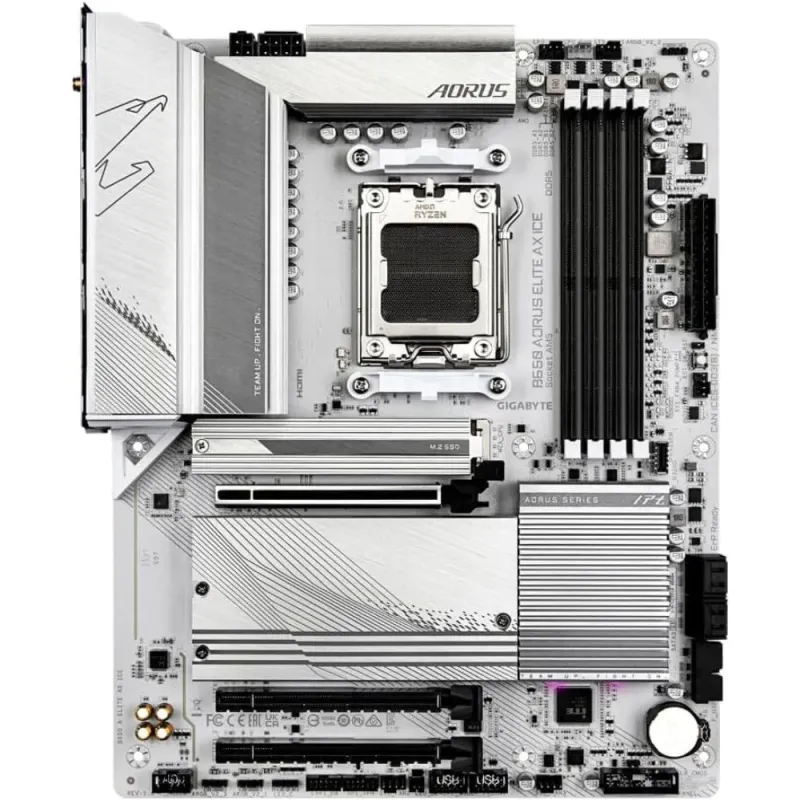 B650 AORUS Elite AX ICE ATX AM5 DDR5 PCIe 5.0 Wi-Fi 6E