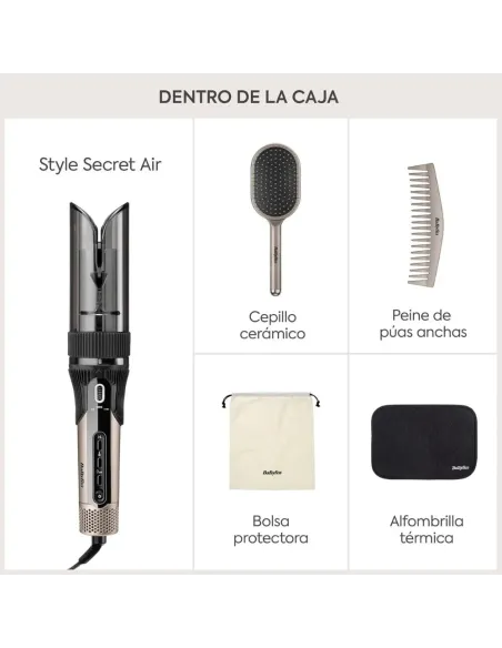 BaByliss Style Secret Air Rizador de Pelo Automatico