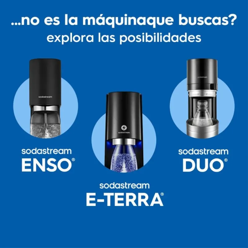 Gasificador de agua Art SodaStream - Agua con gas manual