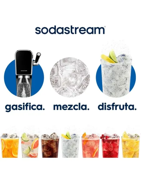 Gasificador de agua Art SodaStream - Agua con gas manual