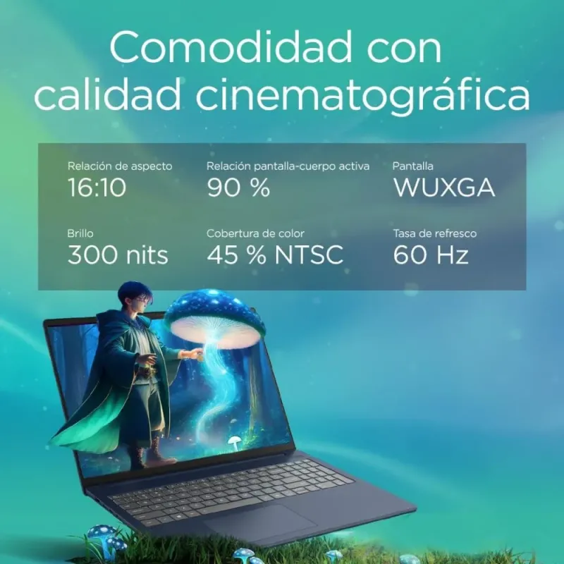 Lenovo IdeaPad Slim 5 Gen 10 Ordenador Portátil 16'' WUXGA Intel Core Ultra 9 185H 32GB RAM 1TB SSD Windows 11 Home Azul