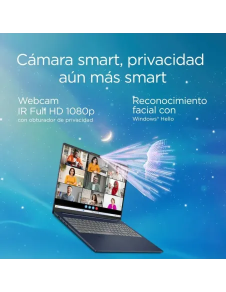 Lenovo IdeaPad Slim 5 Gen 10 Ordenador Portátil 16'' WUXGA Intel Core Ultra 9 185H 32GB RAM 1TB SSD Windows 11 Home Azul