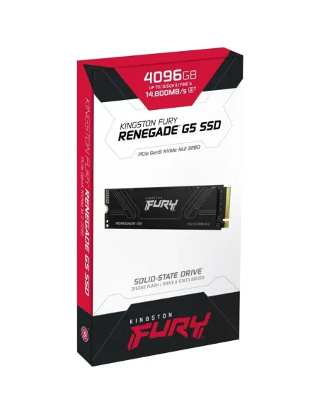 Kingston FURY Renegade G5 4TB PCIe Gen5 SSD M.2 NVMe