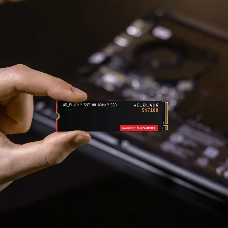 WD Black SN7100 500GB NVMe PCIe Gen4 SSD 6800MB/s