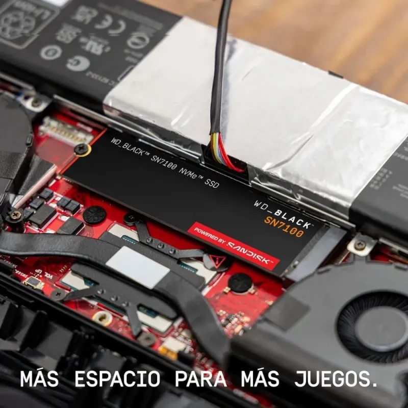 WD Black SN7100 500GB NVMe PCIe Gen4 SSD 6800MB/s