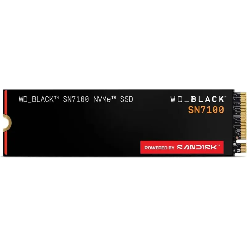 WD Black SN7100 500GB NVMe PCIe Gen4 SSD 6800MB/s