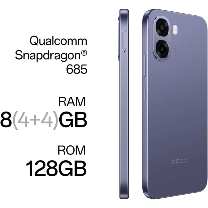 Oppo A6x 4G 4/128GB Púrpura - Snapdragon 685 y 6100mAh