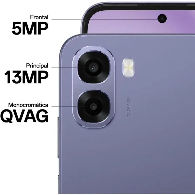 Oppo A6x 4G 4/128GB Púrpura - Snapdragon 685 y 6100mAh