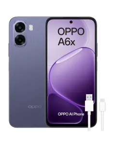 Oppo A6x 4G 4/128GB Púrpura - Snapdragon 685 y 6100mAh