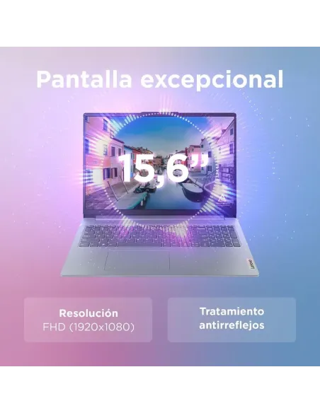 Lenovo IdeaPad Slim 3 15IRH8 Ordenador Portátil 15,6'' Full HD Intel Core i5 16GB RAM 512GB SSD Windows 11 Home