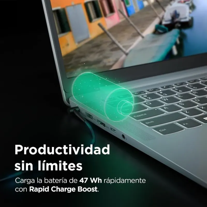 Lenovo IdeaPad Slim 3 15IRH8 Ordenador Portátil 15,6'' Full HD Intel Core i5 16GB RAM 512GB SSD Windows 11 Home