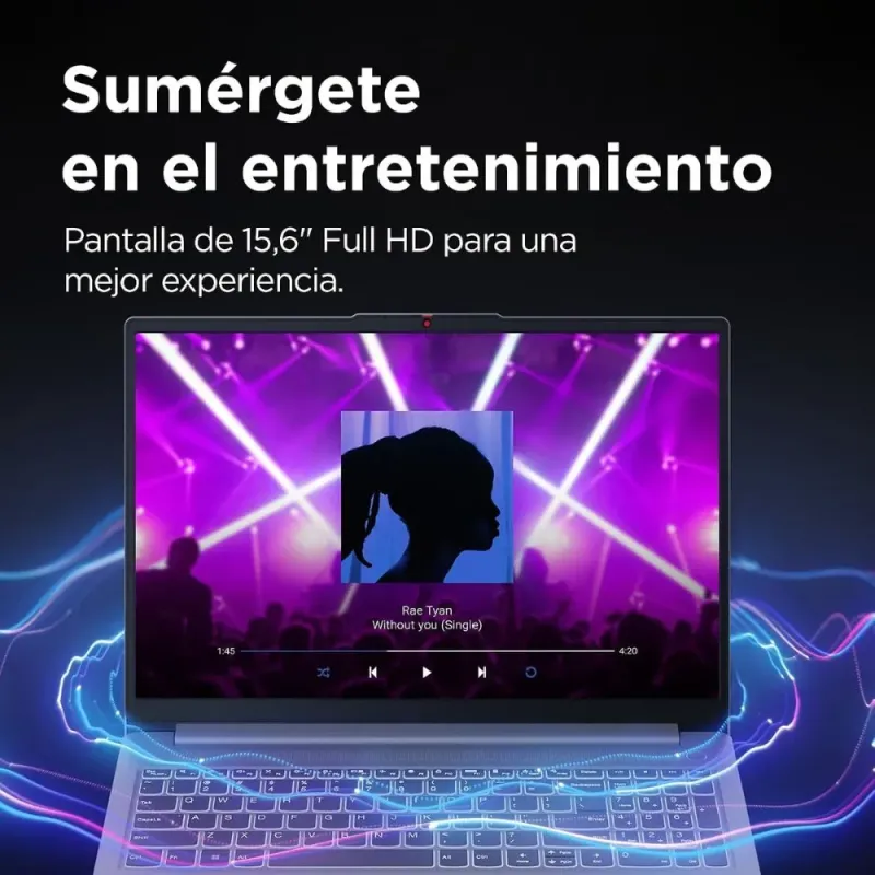 Lenovo IdeaPad Slim 3 15IRH8 Ordenador Portátil 15,6'' Full HD Intel Core i5 16GB RAM 512GB SSD Windows 11 Home