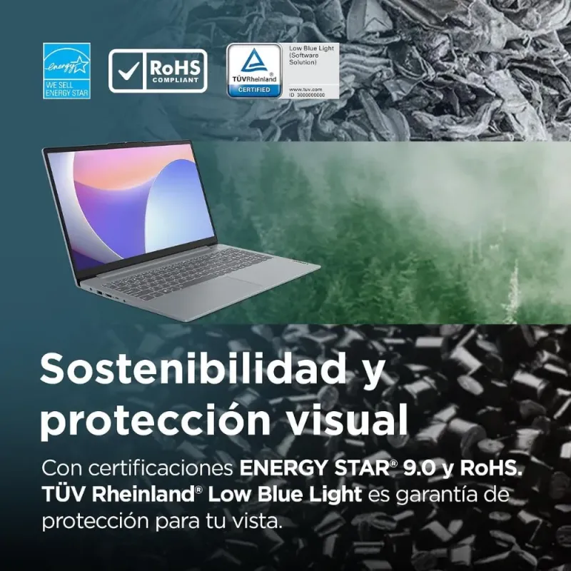 Lenovo IdeaPad Slim 3 15IRH8 Ordenador Portátil 15,6'' Full HD Intel Core i5 16GB RAM 512GB SSD Windows 11 Home