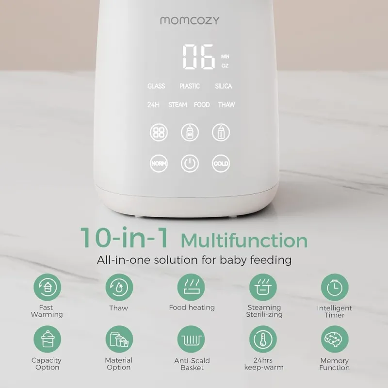 Momcozy Calienta Biberones Rápido